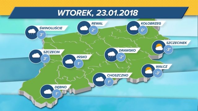 We wtorek cieplej i więcej słońca, ale od środy nawet 10 stopni na termometrach - z tym, że pochmurno.