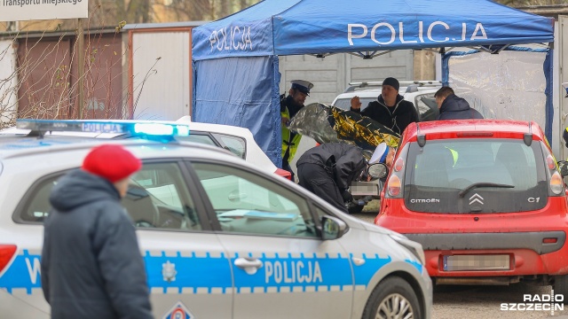 Przed godziną 9 w podwórzu przy ulicy Monte Cassino w Szczecinie doszło do śmiertelnego potrącenia.
