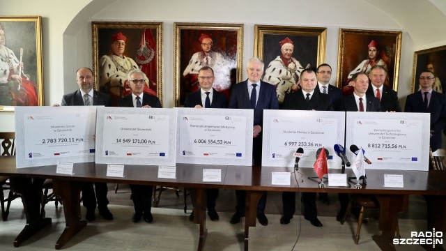 Szczecińskie uczelnie otrzymały blisko 40 milionów złotych w ramach grantów z Narodowego Centrum Badań i Rozwoju.