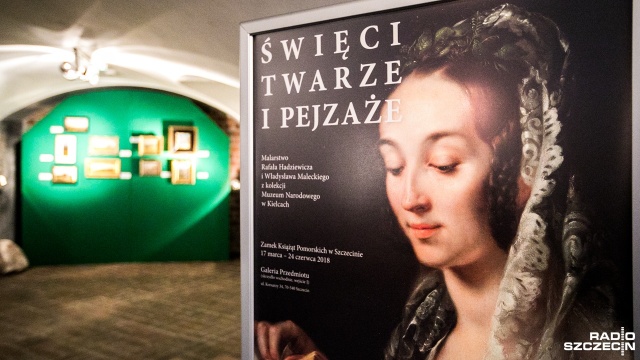 Święci, twarze i pejzaże. Malarstwo Rafała Hadziewicza i Władysława Maleckiego od piątku można oglądać w Galeria Przedmiotu Zamku Książąt Pomorskich.