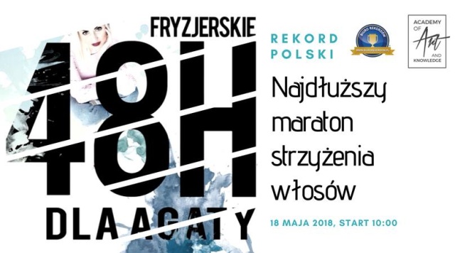 Przez 48 godzin będą strzyc, by zebrać pieniądze na rehabilitację Agaty Turek. To inicjatywa fryzjerów ze Szczecina, którzy chcą w ten sposób pobić nieoficjalny rekord Polski i ostrzyc jak najwięcej osób w ciągu dwóch dni.
