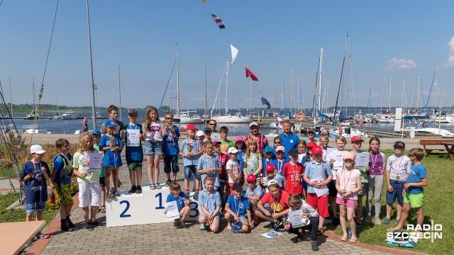 Pogoda wreszcie pozwoliła nam dokończyć imprezę - mówią organizatorzy 49. Regat o Puchar Dnia Dziecka w klasie Optimist.