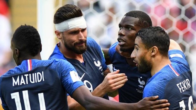 Francja pokonała w Kazaniu Australię 2:1 (0:0) w meczu grupy C piłkarskich mistrzostw świata. Wynik spotkania otworzył Antoine Griezmann strzałem z rzutu karnego w 58. minucie.