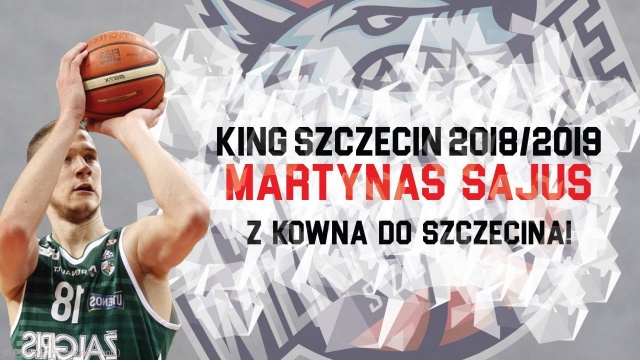Martynas Sajus został nowym koszykarzem Kinga Szczecin.