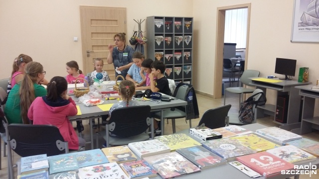 Bezpłatne warsztaty dla najmłodszych organizuje w wakacje filia nr 4 Miejskiej Biblioteki Publicznej w Szczecinie.