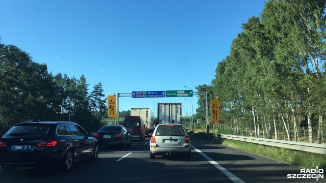 Dwa pasy ruchu w kierunku Szczecina na remontowanym odcinku autostrady A6 mogą być udostępnione jeszcze w ten weekend.