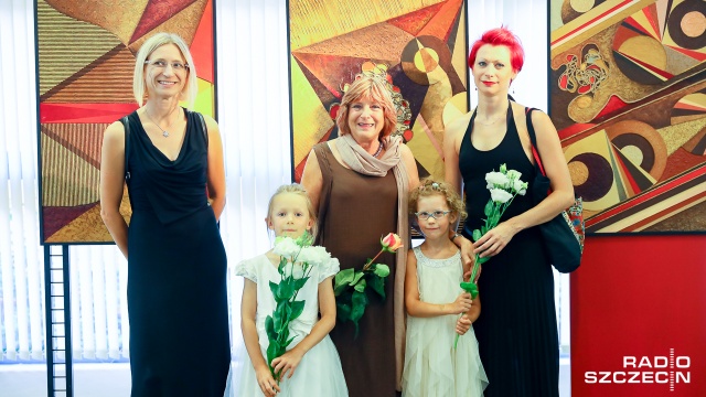 Kilkadziesiąt prac Jerzego Bartłomieja Chimiaka od piątku można oglądać w Książnicy Pomorskiej w Sali pod Piramidą.