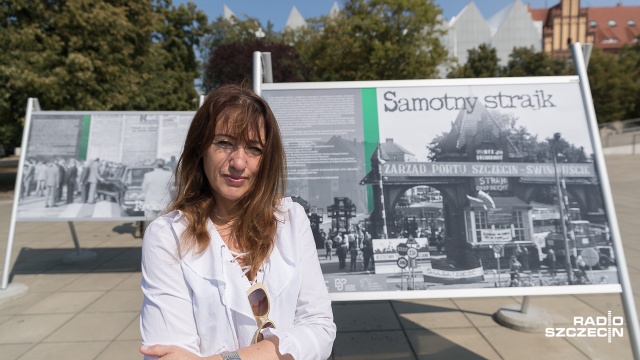 Sierpień 88 - samotny strajk - to tytuł wystawy, którą można zobaczyć na placu Solidarności w Szczecinie.