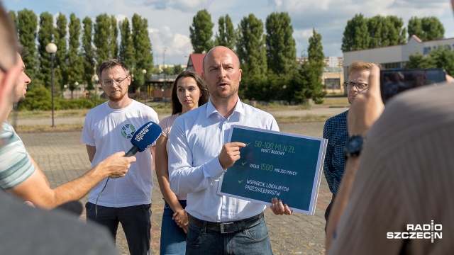 Powstanie nowoczesnych targów na terenie lotniska w Dąbiu zaproponował we wtorek kandydat na prezydenta Szczecina - Piotr Czypicki ze Szczecińskiego Ruchu Miejskiego.