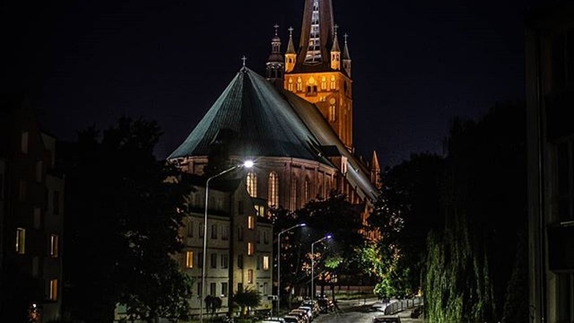 Zdjęcie szczecińskiej katedry nocą wybrane zostało fotografią sierpnia w konkursie Szczecin.Love organizowanym przez Urząd Miasta Szczecin. Swoje zdjęcie może zgłosić każdy fotoamator.