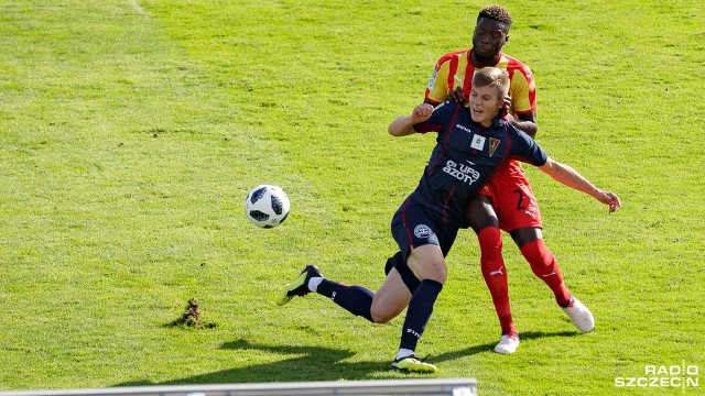 Piłkarze Pogoni nadal bez zwycięstwa w rozgrywkach o mistrzostwo Polski. Szczecinianie na własnym stadionie zremisowali dziś z Koroną Kielce 1:1 w ósmej kolejce ekstraklasy.