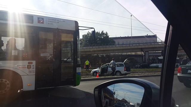 Kolejny dzień poważnych utrudnień drogowych w Szczecinie.