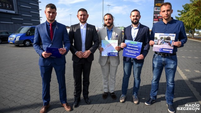 Budowa kładki łączącej dwie strony ulicy Struga na wysokości kina Helios czy modernizacja targowiska w Dąbiu. To pomysły Koalicji Antysystemowej dla prawobrzeża Szczecina na zbliżające się wybory do rady miasta.