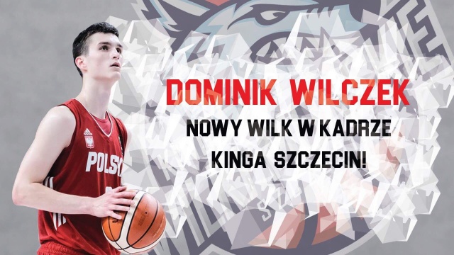 Dominik Wilczek został nowym koszykarzem Kinga Szczecin. 19-letni zawodnik ma 196 centymetrów wzrostu i może występować na pozycji rzucającego obrońcy lub skrzydłowego.