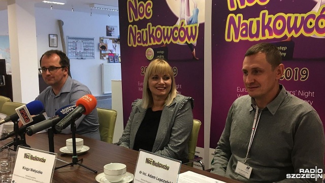 Lot jedynym w Polsce tunelem aerodynamicznym, pierwszy w Szczecinie pokaz laserów na kurtynie wodnej i drukowanie... motoru rajdowego - to tylko niektóre z ponad 200 wydarzeń Europejskiej Nocy Naukowców.