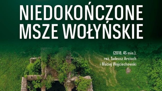 Niedokończone msze wołyńskie - dokument o tragedii Polaków na Wołyniu został pokazany na 10. Festiwalu Niepokorni - Niezłomni - Wyklęci. Festiwal, który odbywa się w Gdyni, poświęcony jest przede wszystkim prezentacji filmów dokumentalnych i reportaży o tematyce nawiązującej do współczesnej historii Polski.