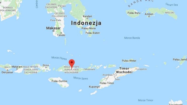 Dwa wstrząsy nawiedziły indonezyjskie wyspy Flores i Sumba. Nie ma doniesień o zniszczeniach.
