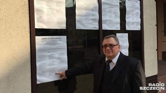 Kandydat Wolności w Samorządzie do zachodniopomorskiego sejmiku, Andrzej Rosiński, skarży się na bolesny błąd urzędników.