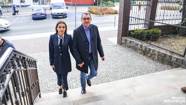 Chciałbym, aby frekwencja w wyborach była na poziomie Szwajcarii - powiedział po oddaniu głosu Dawid Krystek, kandydat na prezydenta Szczecina Sojuszu Lewicy Demokratycznej.