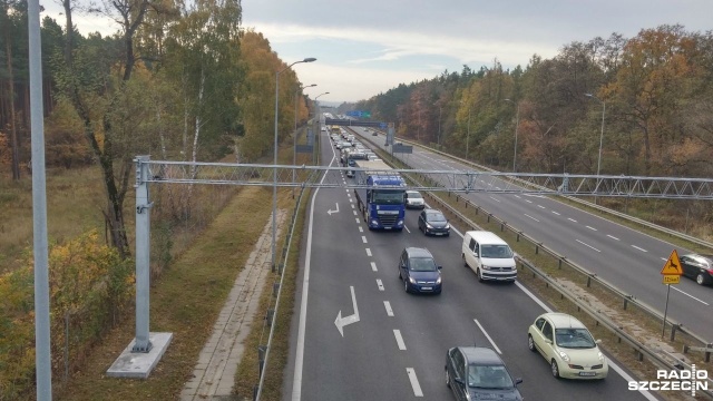 Prawie siedmiokilometrowy korek utworzył się na remontowanym odcinku Autostrady A6.