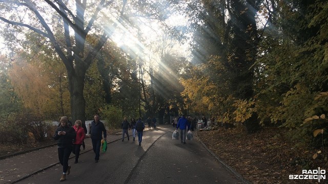 Od samego rana tłoczno jest na cmentarzu w Zdrojach. Szczecinianie odwiedzają groby swoich bliskich.