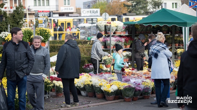 Przy wszystkich cmentarzach w Szczecinie stanęło 180 straganów, najwięcej przy Cmentarzu Centralnym. Przedsiębiorcy zaczęli sprzedaż około 6 rano i prowadzili ją przez kilkanaście godzin.