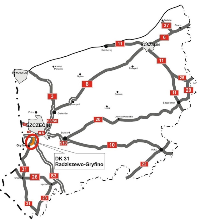 Ostatnio ogłoszono przetarg na prace przygotowawcze do budowy obwodnicy miasta. Z kolei szczeciński oddział Generalnej Dyrekcji Dróg Krajowych i Autostrad szuka wykonawcy dokumentacji dla odcinka krajowej drogi nr 31 na odcinku Radziszewo-Gryfino.