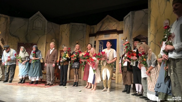 Prapremiera Zamku z piasku odbyła się w sobotę wieczorem na deskach Teatru Polskiego w Szczecinie.