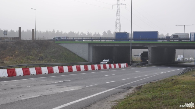 Zmieniła się organizacja ruchu przy przebudowywanym węźle Kijewo.