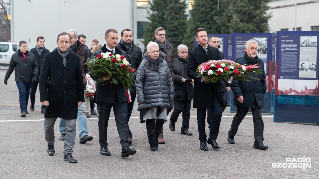 Lokalni politycy Platformy Obywatelskiej uczcili ofiary Czarnego Czwartku w Szczecinie.
