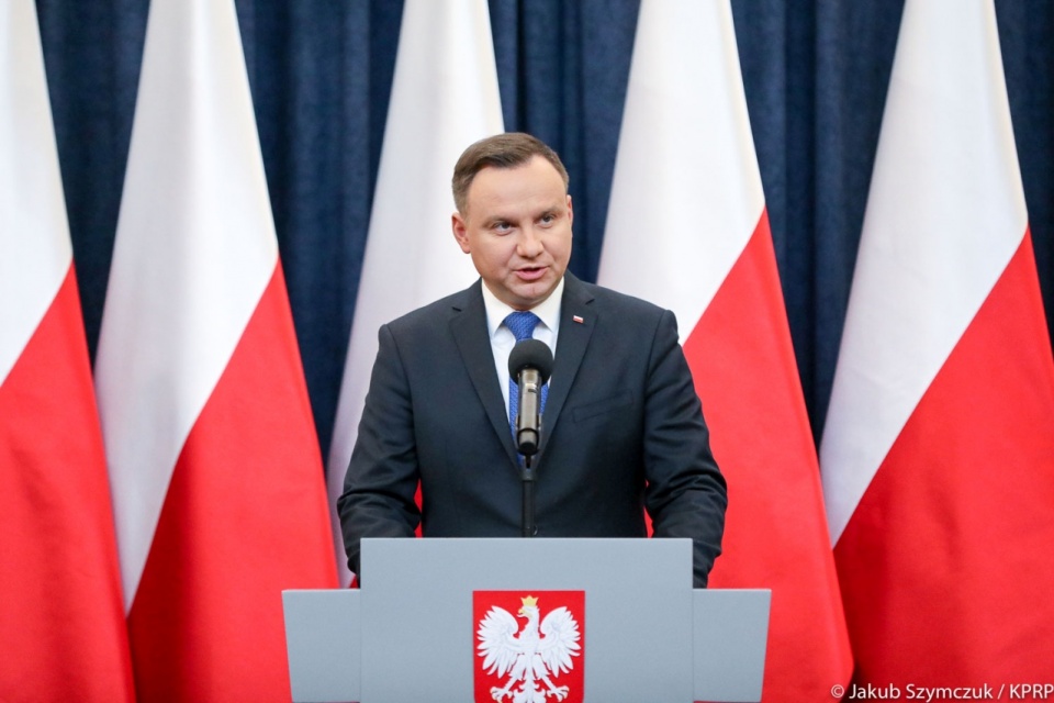 Prezydent Andrzej Duda. Fot. Jakub Szymczuk/KPRP, źródło: www.prezydent.pl