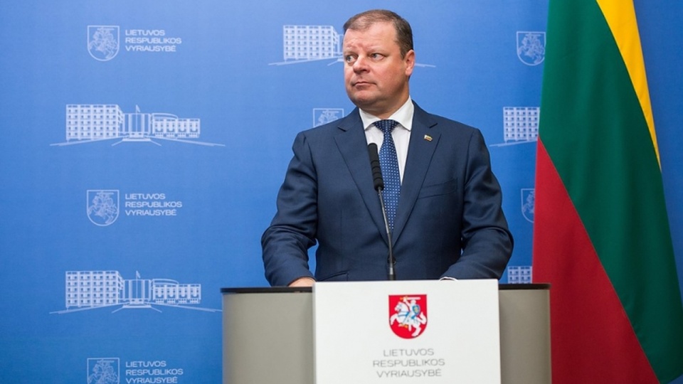 Premier Litwy Saulius Skvernelis. Fot. W. Kompała / KPRM, źródło: www.premier.gov.pl