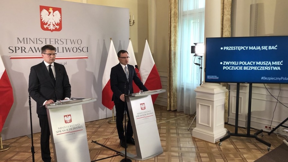Minister sprawiedliwości, prokurator generalny Zbigniew Ziobro przedstawił w środę program reformy prawa karnego. Źródło fot.: www.twitter.com/ms_gov_pl