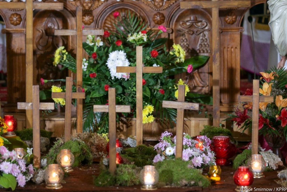 Prezydent Andrzej Duda wziął udział w nabożeństwie w intencji ofiar zbrodni wołyńskiej. Fot. Igor Smirnow/KPRP, źródło: www.prezydent.pl