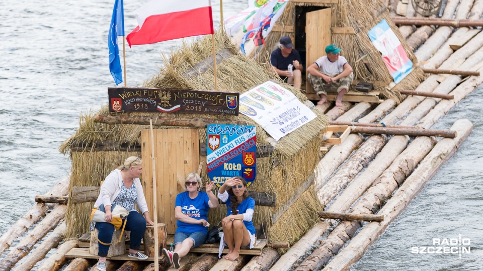 Flisacy przypłynęli do Szczecina. Fot. Robert Stachnik [Radio Szczecin]