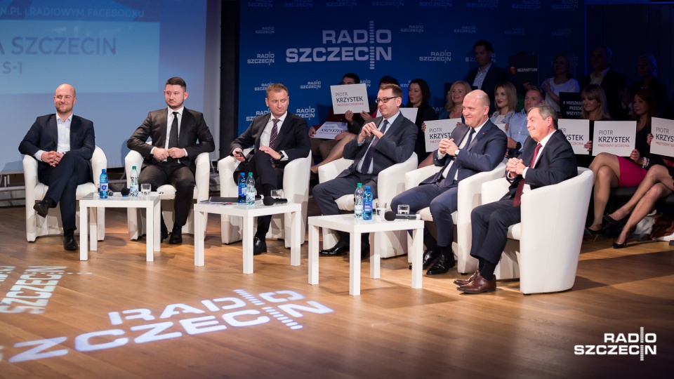 Debata "Bitwa o głosy" w Radiu Szczecin. Fot. Robert Stachnik [Radio Szczecin]