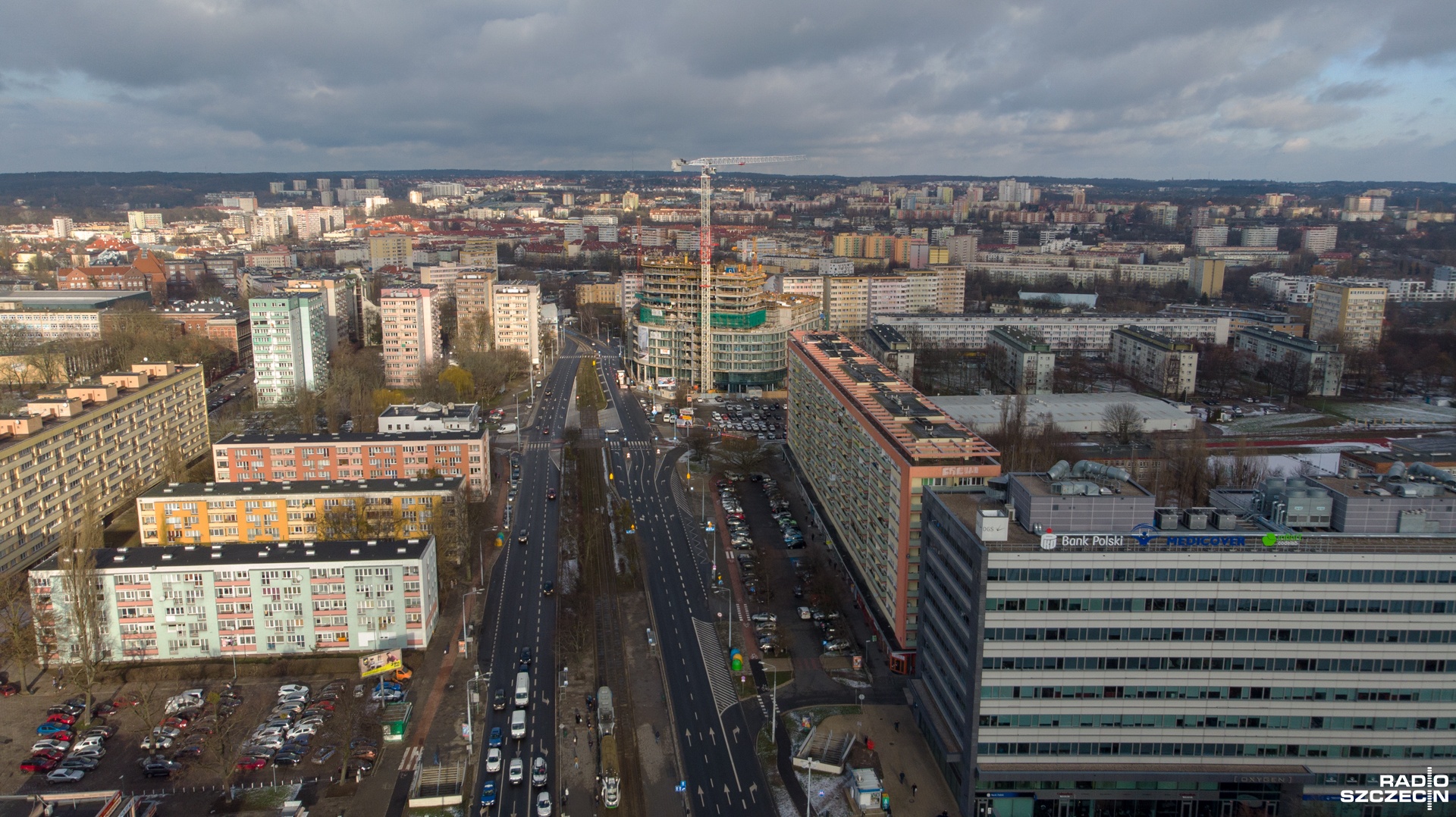 Uwagi protestujących w sprawie przebudowy Wyzwolenia w Szczecinie są nieaktualne - powiedział w Popołudniowej przeplatance Marcin Charęza, kierownik zespołu ds. organizacji ruchu w szczecińskim Urzędzie Miasta.