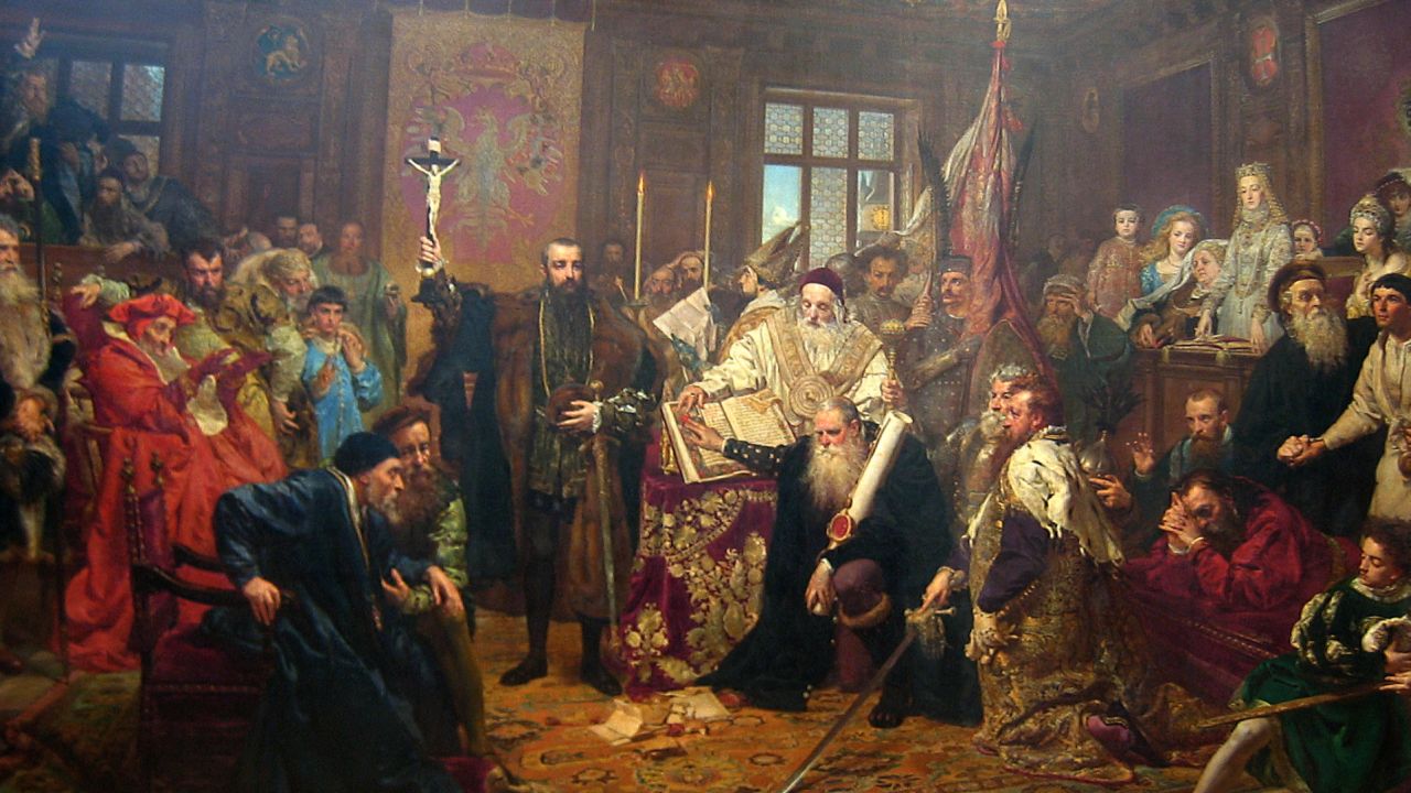 Poczta Polska wprowadza do obiegu okolicznościowy znaczek pocztowy z okazji 450-lecia Unii Lubelskiej. Na znaczku jest zaprezentowana reprodukcja dzieła Jana Matejki Unia Lubelska.