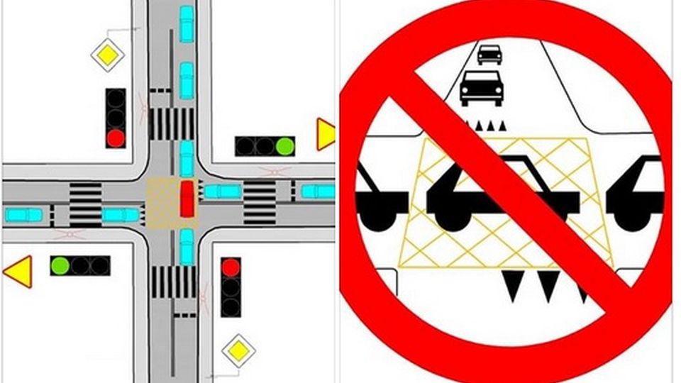 Już od piątku na czterech szczecińskich skrzyżowaniach pojawią się yellow boxy. To żółte pasy tworzące kratę, na które nie można wjeżdżać, jeśli nie ma się możliwości opuszczenia skrzyżowania.
