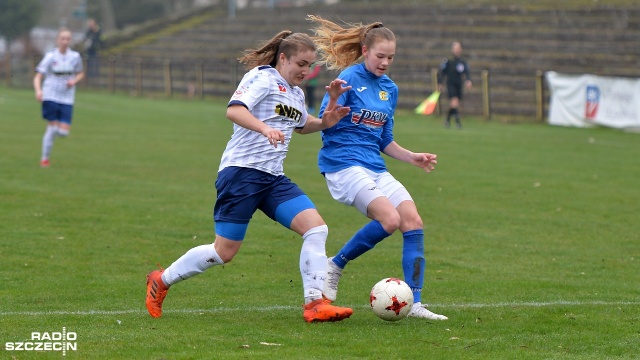 Olimpia Szczecin - Czarni Sosnowiec 2:6. Fot. Łukasz Szełemej [Radio Szczecin] "Chciałyśmy sprawić niespodziankę, ale się nie udało" [ZDJĘCIA]