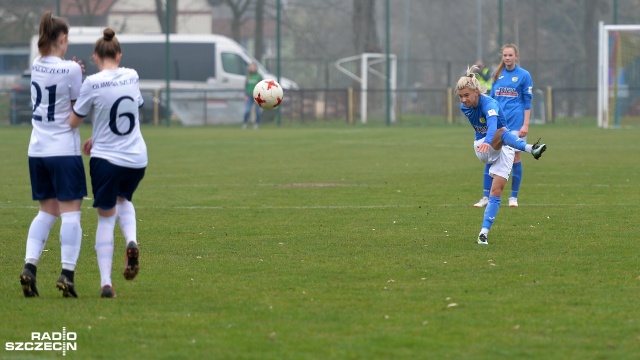 Olimpia Szczecin - Czarni Sosnowiec 2:6. Fot. Łukasz Szełemej [Radio Szczecin] "Chciałyśmy sprawić niespodziankę, ale się nie udało" [ZDJĘCIA]