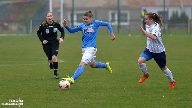 Olimpia Szczecin - Czarni Sosnowiec 2:6. Fot. Łukasz Szełemej [Radio Szczecin] "Chciałyśmy sprawić niespodziankę, ale się nie udało" [ZDJĘCIA]