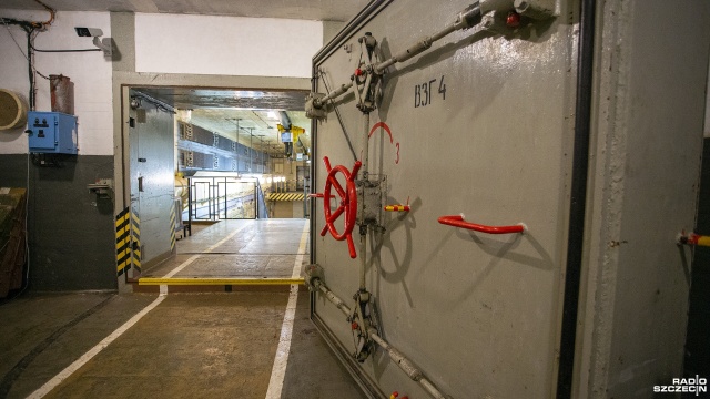 Obiekt 3001 rozlokowany na ponad 300 hektarach powierzchni to kompleks w lasach niedaleko Podborska. Fot. Maciej Papke [Radio Szczecin] Atomowy schron w regionie i jego tajemnice [WIDEO, ZDJĘCIA]