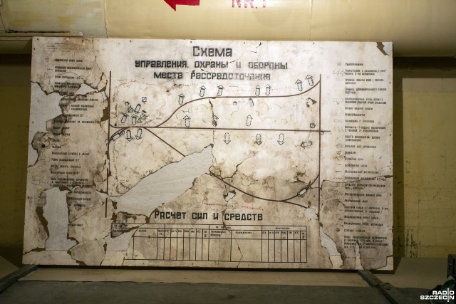 Obiekt 3001 rozlokowany na ponad 300 hektarach powierzchni to kompleks w lasach niedaleko Podborska. Fot. Maciej Papke [Radio Szczecin] Atomowy schron w regionie i jego tajemnice [WIDEO, ZDJĘCIA]