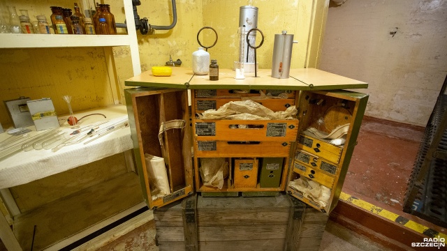 Obiekt 3001 rozlokowany na ponad 300 hektarach powierzchni to kompleks w lasach niedaleko Podborska. Fot. Maciej Papke [Radio Szczecin] Atomowy schron w regionie i jego tajemnice [WIDEO, ZDJĘCIA]