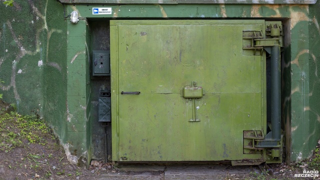 Obiekt 3001 rozlokowany na ponad 300 hektarach powierzchni to kompleks w lasach niedaleko Podborska. Fot. Maciej Papke [Radio Szczecin] Atomowy schron w regionie i jego tajemnice [WIDEO, ZDJĘCIA]