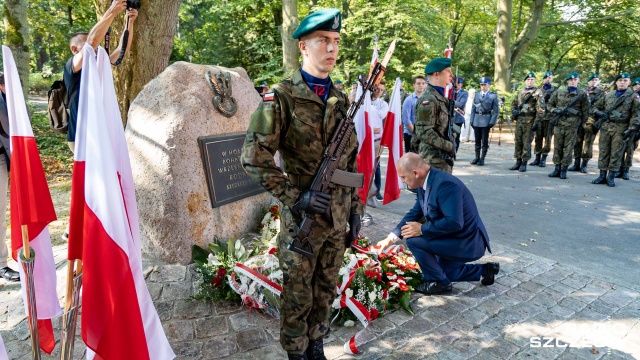 Fot. Robert Stachnik [Radio Szczecin] Szczecińskie obchody rocznicy wybuchu II wojny światowej [ZDJĘCIA]