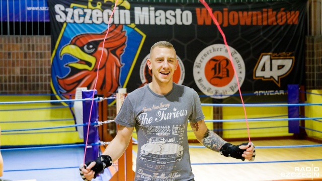 Fot. Robert Stachnik [Radio Szczecin] Utalentowany szczeciński bokser potrzebuje wsparcia [WIDEO, ZDJĘCIA]