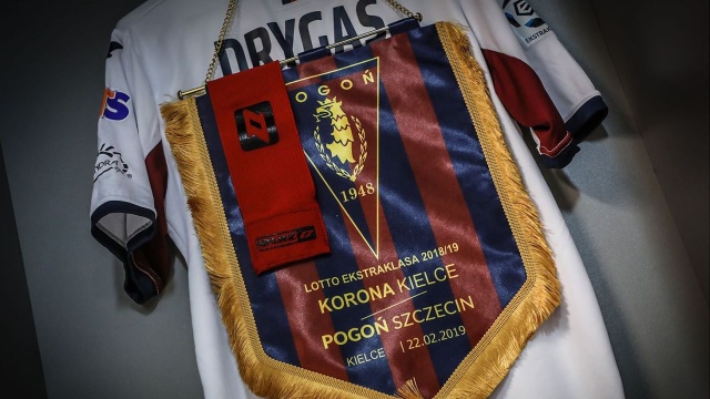 Pogoń Szczecin zremisowała na wyjeździe z Koroną Kielce 1:1 w 23. kolejce Ekstraklasy.