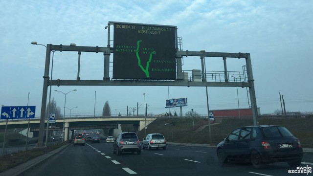 Pięć tablic Systemu Zarządzania Ruchem w Szczecinie, które wyświetlały kierowcom komunikaty m.in. o tym, w którym miejscu są korki, nie działało przez blisko cztery miesiące.